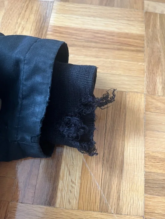 Canada Goose Black Parka with Fur-Trim Hood - Picture 5 of 8